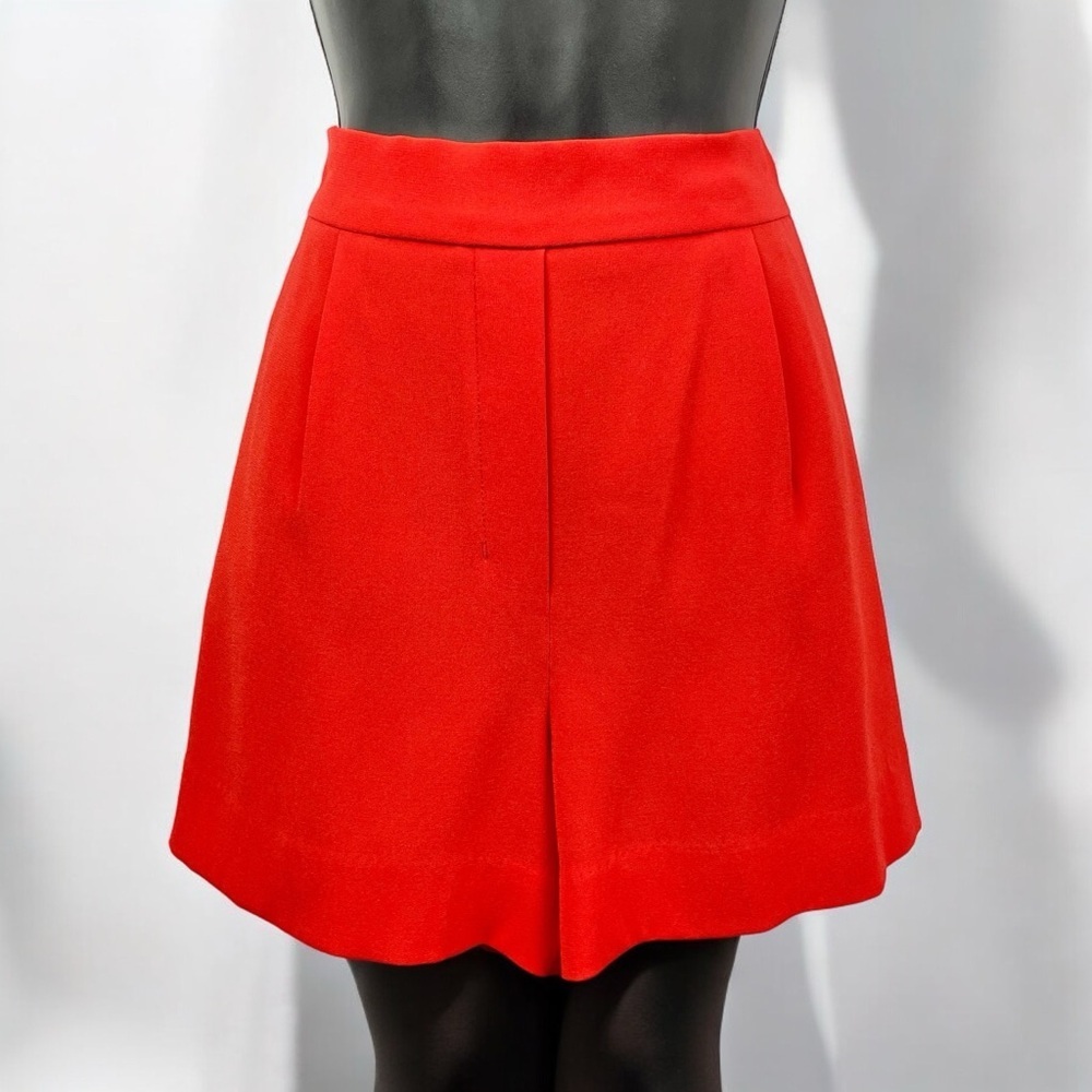 Elegant Red Women's Shorts